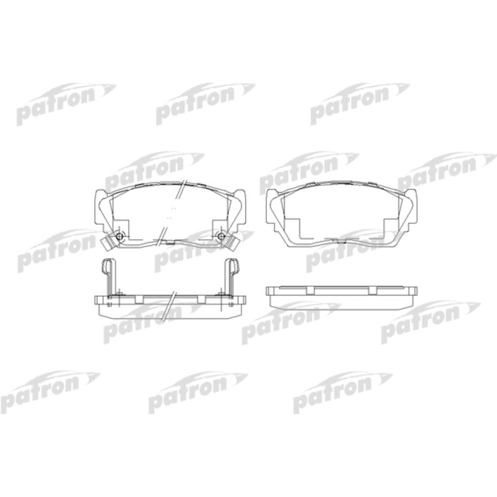 Колодки тормозные Patron PBP763