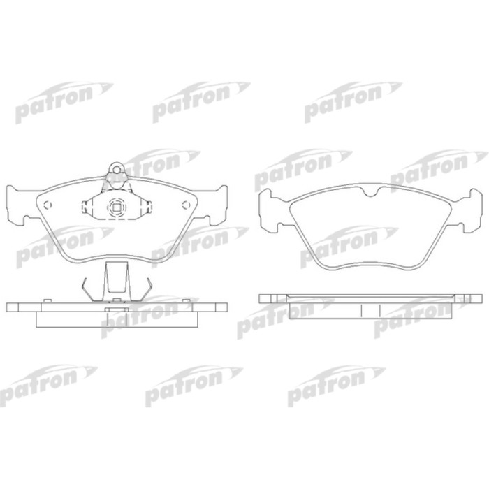 Колодки тормозные Patron PBP901