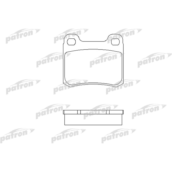 Колодки тормозные Patron PBP979