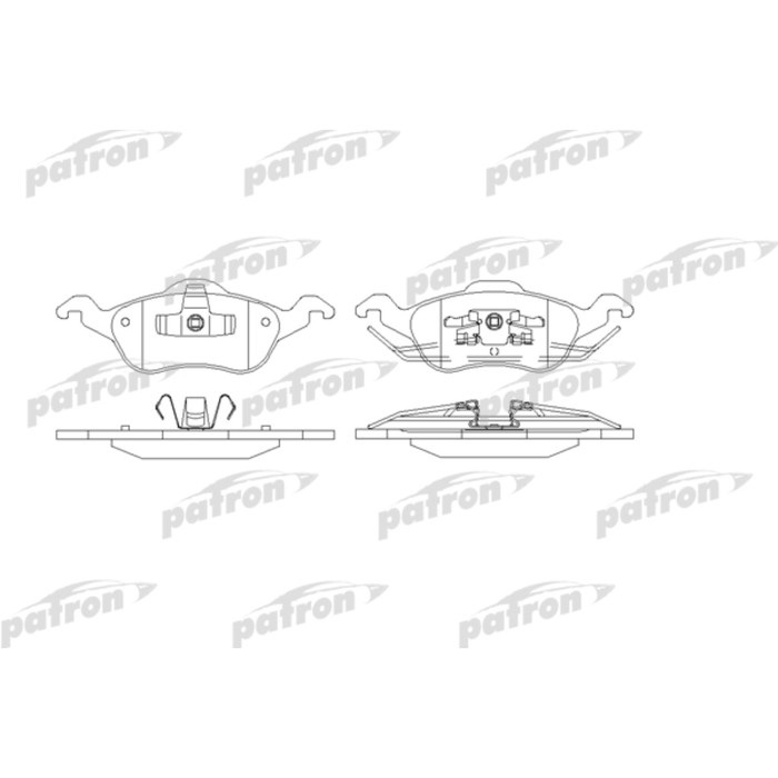 Колодки тормозные Patron PBP1318