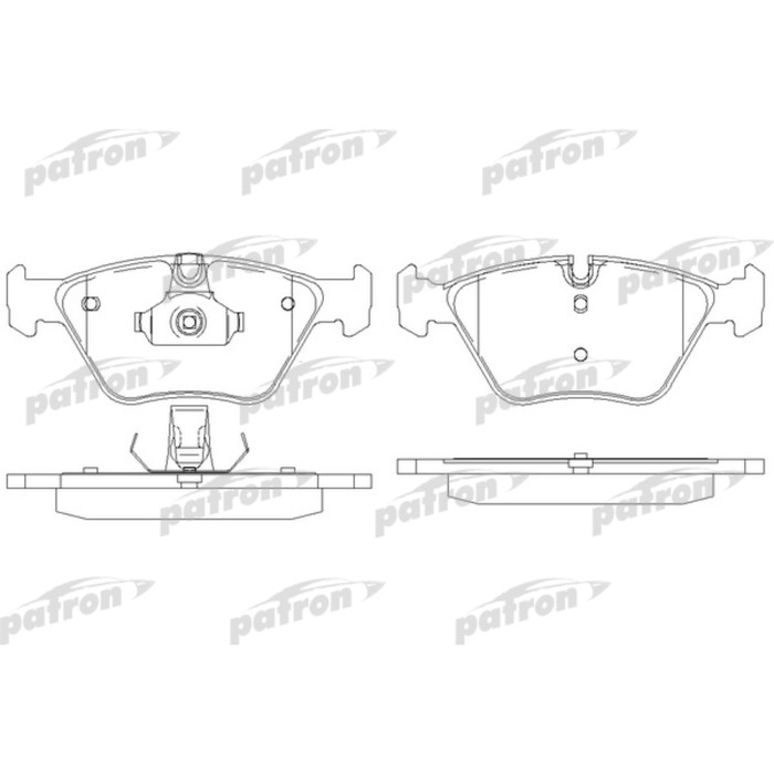 Колодки тормозные Patron PBP1073