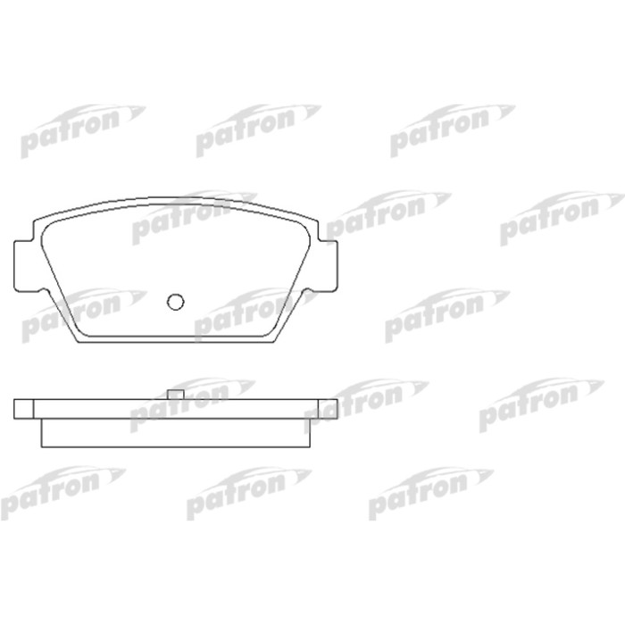 Колодки тормозные Patron PBP507