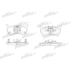 

Колодки тормозные Patron PBP304