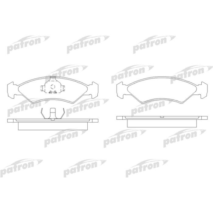 Колодки тормозные Patron PBP365