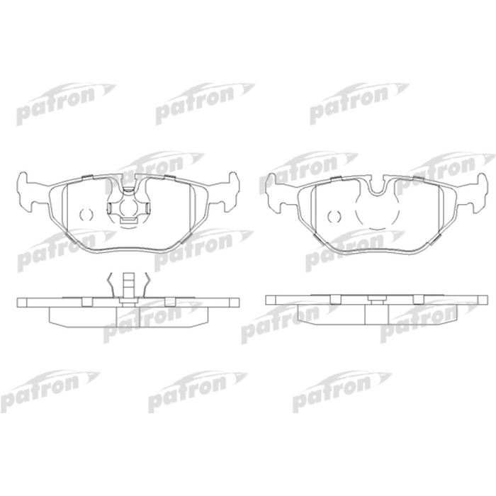 Колодки тормозные Patron PBP578