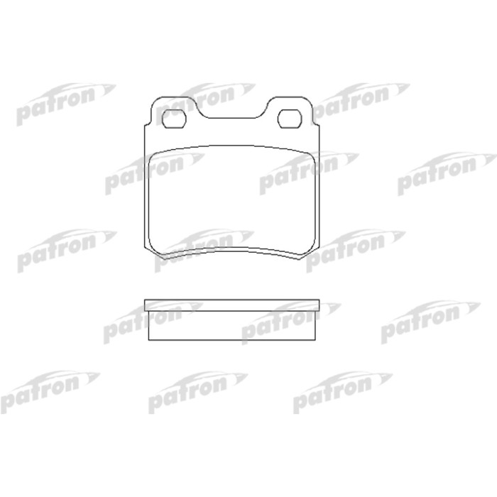 Колодки тормозные Patron PBP586