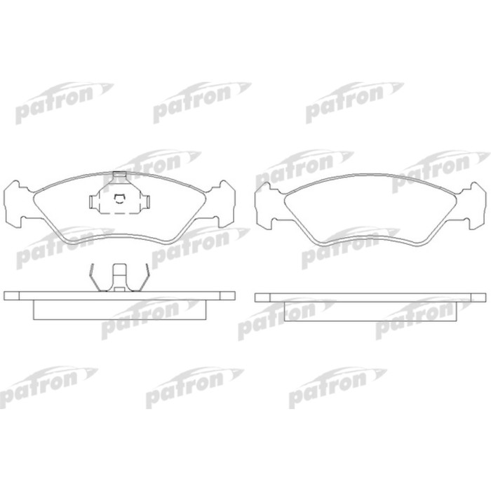 Колодки тормозные Patron PBP589