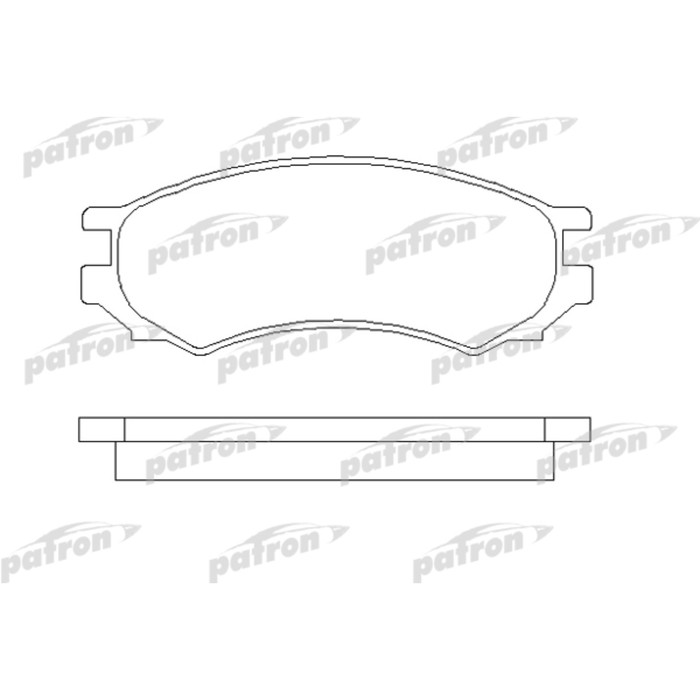 Колодки тормозные Patron PBP667