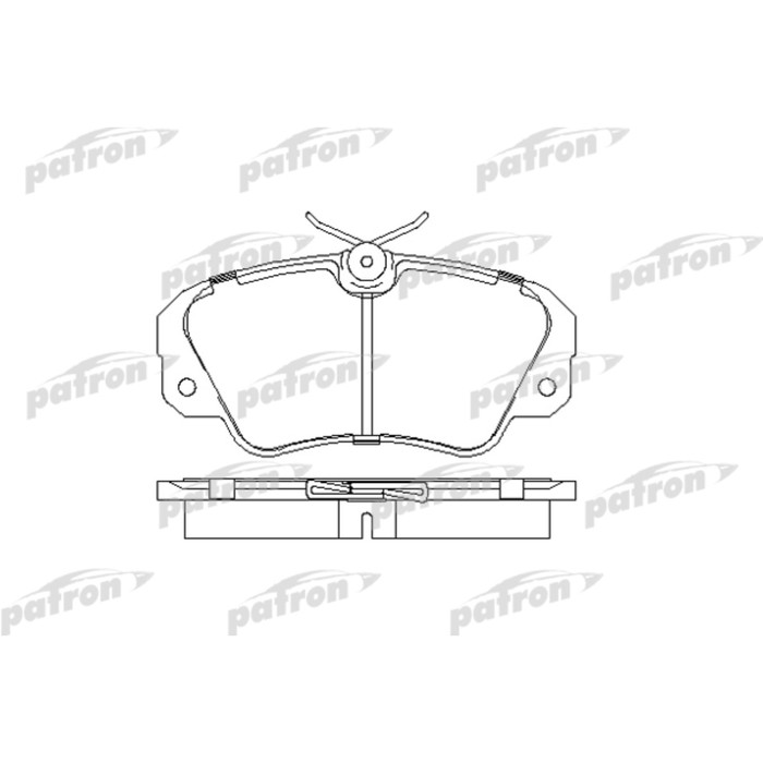 Колодки тормозные Patron PBP686