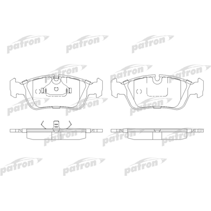 Колодки тормозные Patron PBP725