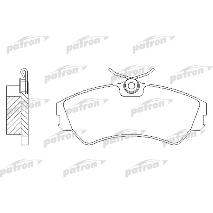 Колодки тормозные Patron PBP785