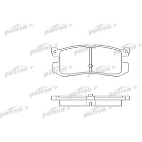 

Колодки тормозные Patron PBP630