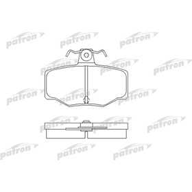 

Колодки тормозные Patron PBP707