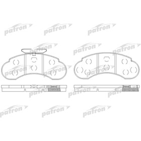 

Колодки тормозные Patron PBP941