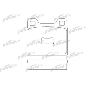 

Колодки тормозные Patron PBP105