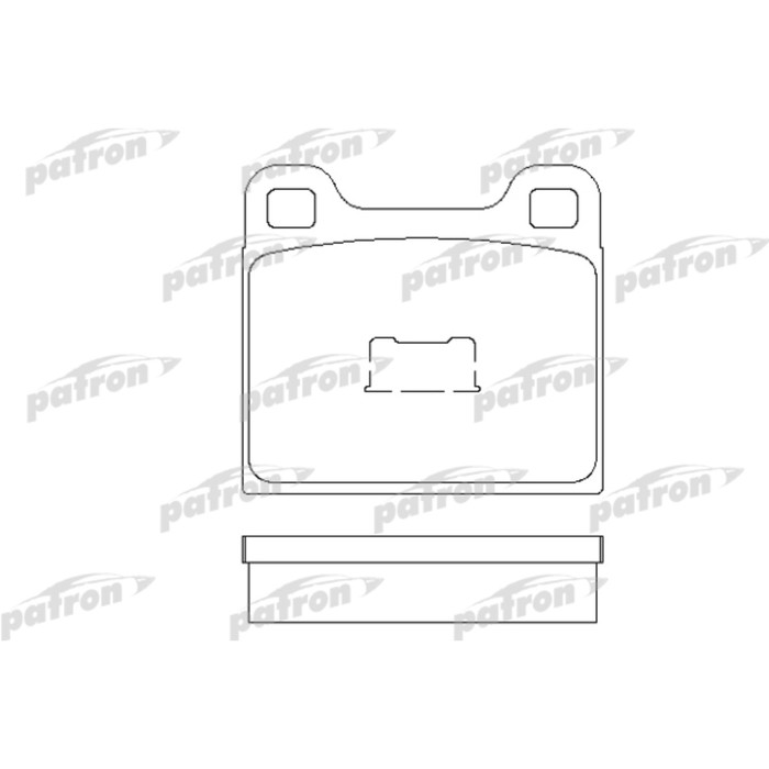 Колодки тормозные Patron PBP105