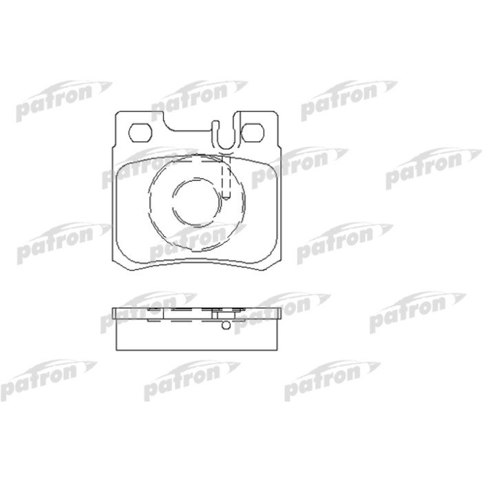 Колодки тормозные Patron PBP644