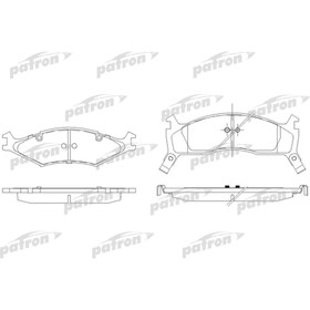 

Колодки тормозные Patron PBP1034