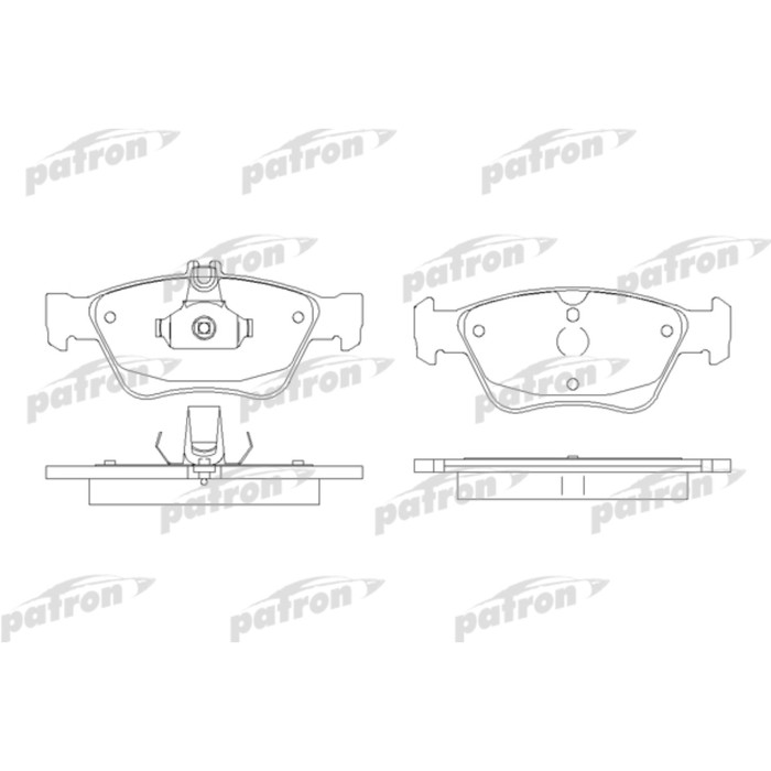Колодки тормозные Patron PBP1049