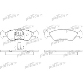 

Колодки тормозные Patron PBP1082