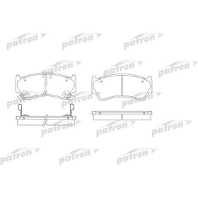 

Колодки тормозные Patron PBP1091