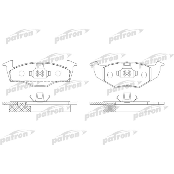 Колодки тормозные Patron PBP1101