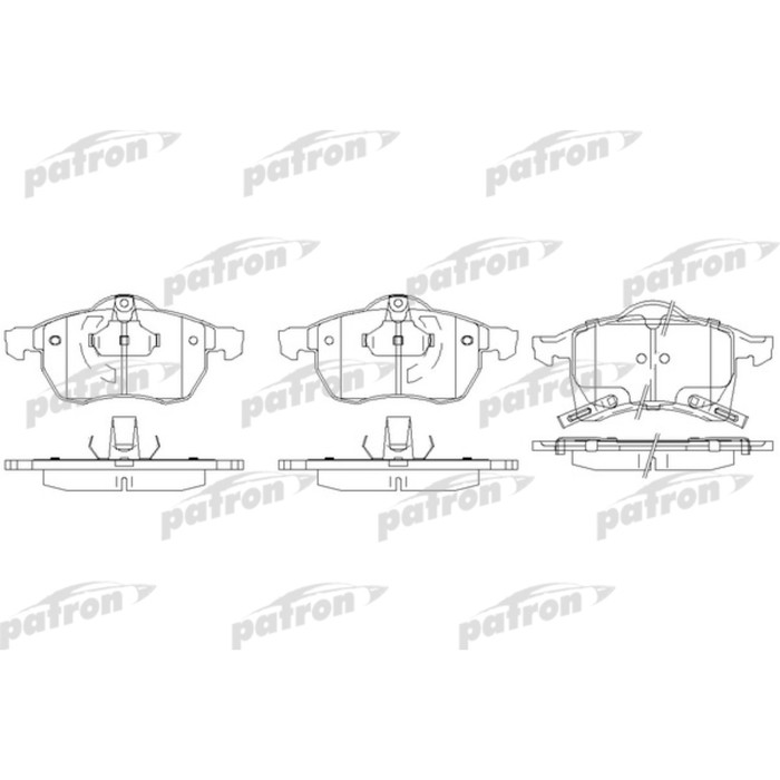 Колодки тормозные Patron PBP1295