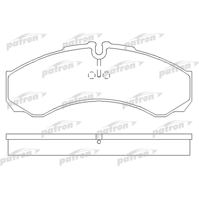 Колодки тормозные Patron PBP1102