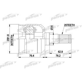 

Шрус Patron PCV5009