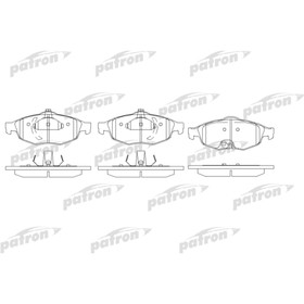 

Колодки тормозные Patron PBP1550