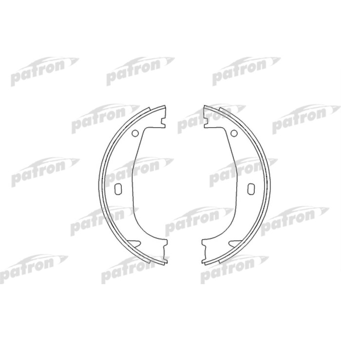 Колодки тормозные Patron PSP546