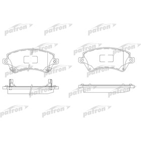 

Колодки тормозные Patron PBP1573