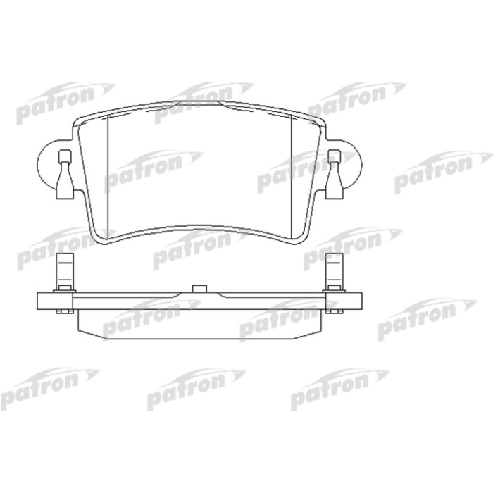 Колодки тормозные Patron PBP1453