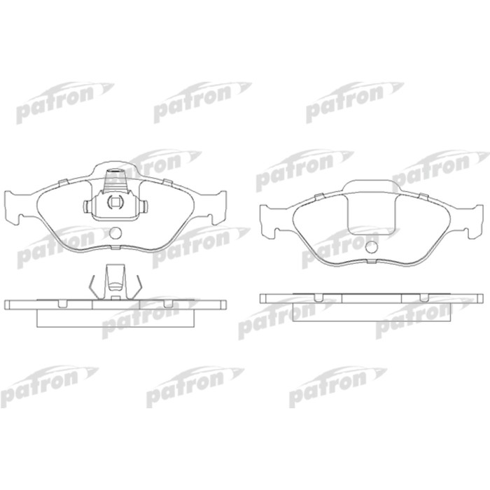 Колодки тормозные Patron PBP1394