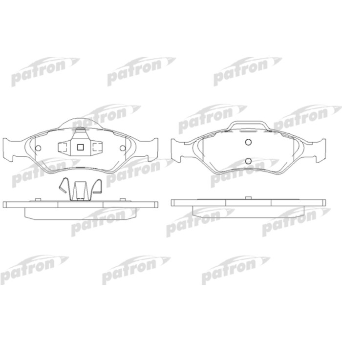 Колодки тормозные Patron PBP1393