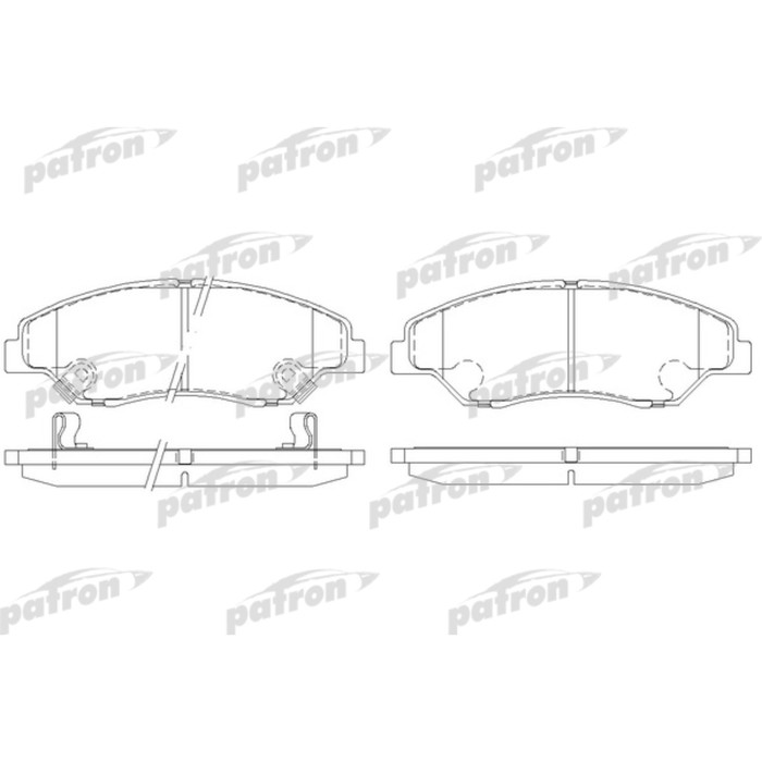 Колодки тормозные Patron PBP1536