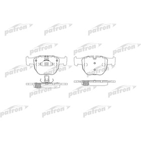 

Колодки тормозные Patron PBP1597