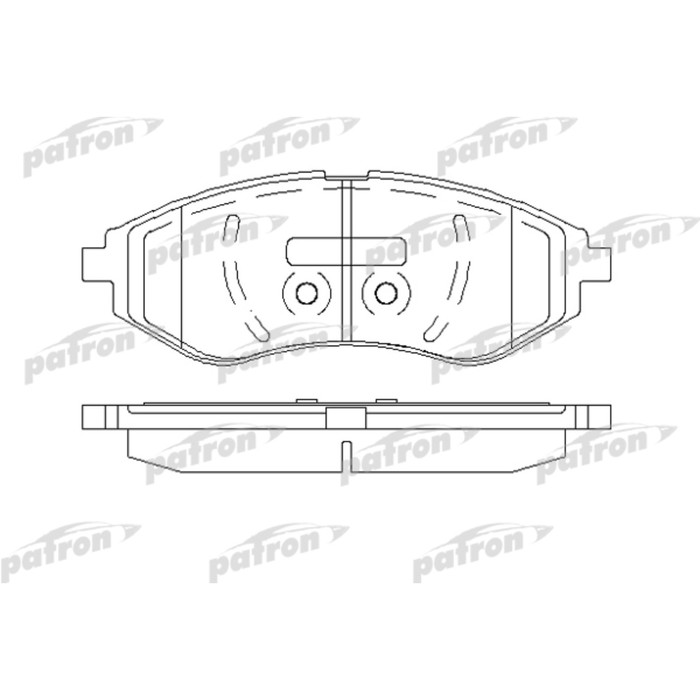 Колодки тормозные Patron PBP1699