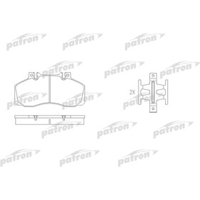 

Колодки тормозные Patron PBP501