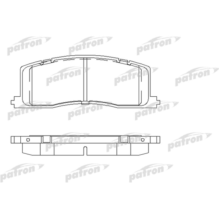 Колодки тормозные Patron PBP931
