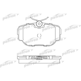 

Колодки тормозные Patron PBP981