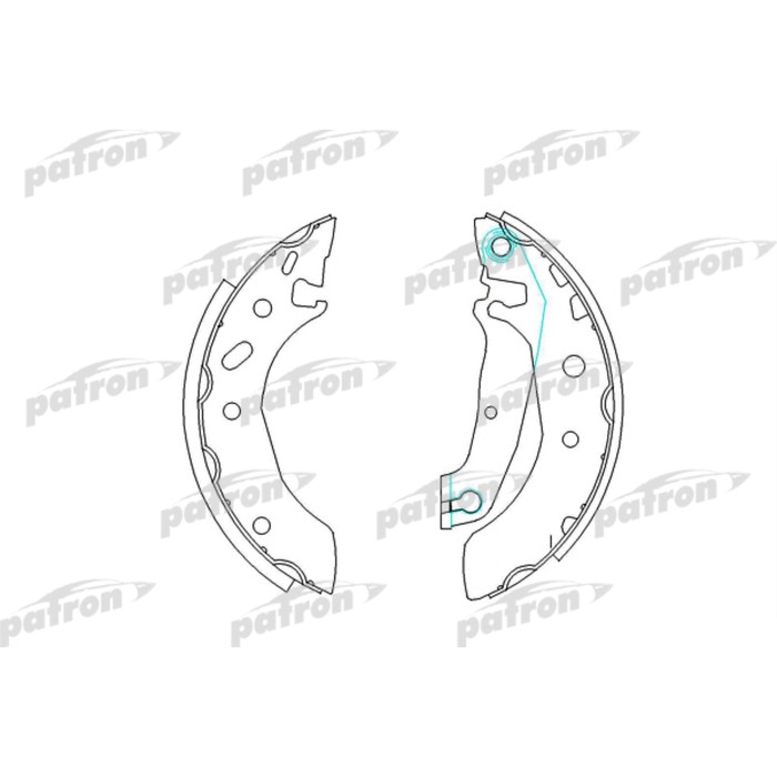 Колодки тормозные Patron PSP297