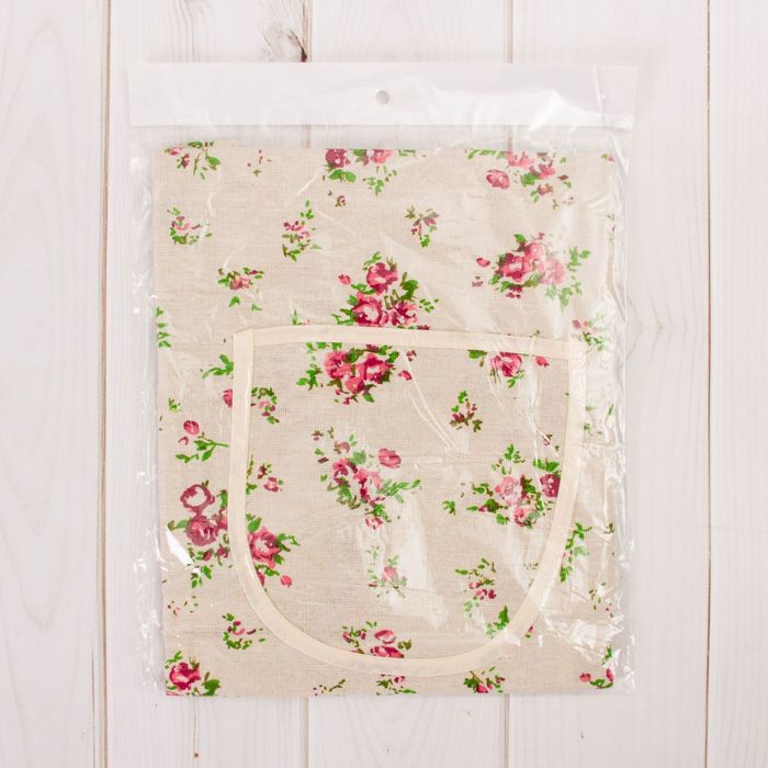 Фартук "Collorista" Весенние цветы 50 х 70 см,65% х/б,30% п/э,5% лён