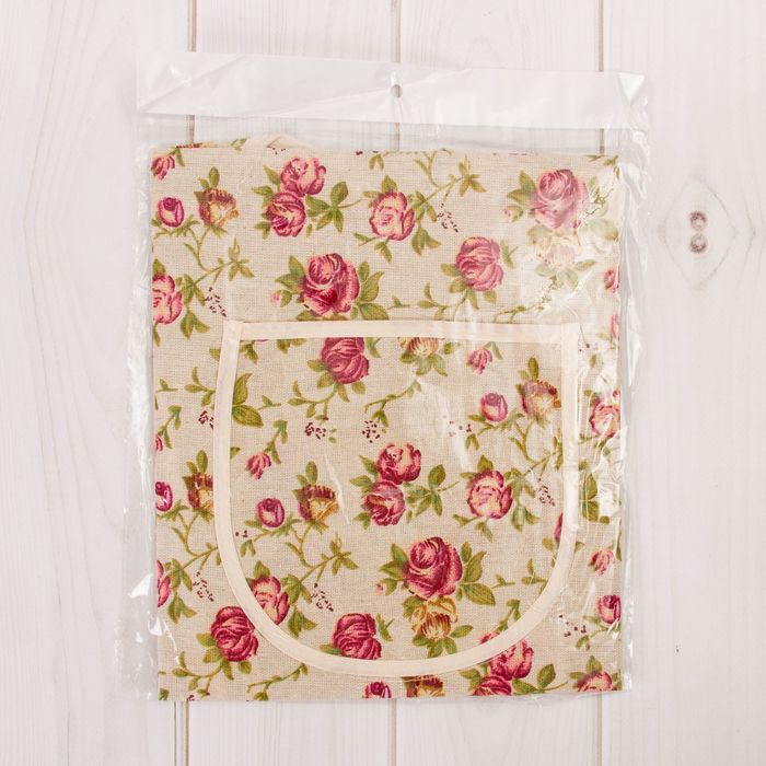 Фартук "Collorista" Розовый сад 50 х 70 см,65% х/б,30% п/э,5% лён