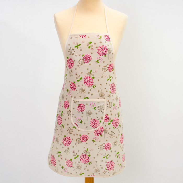 Фартук "Collorista" Герань 50 х 70 см,65% х/б,30% п/э,5% лён