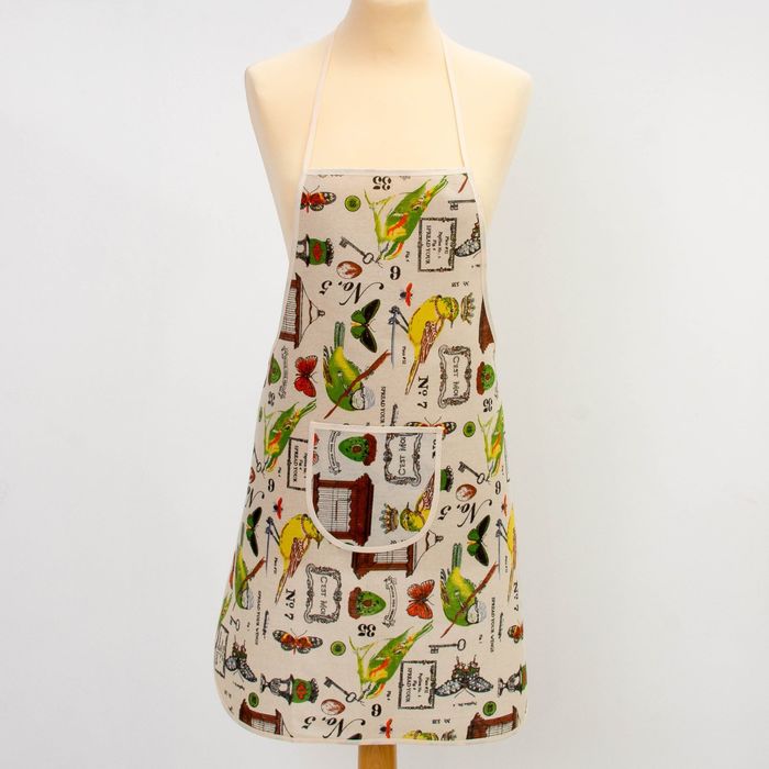 Фартук "Collorista" Соловьи 50 х 70 см,65% х/б,30% п/э,5% лён