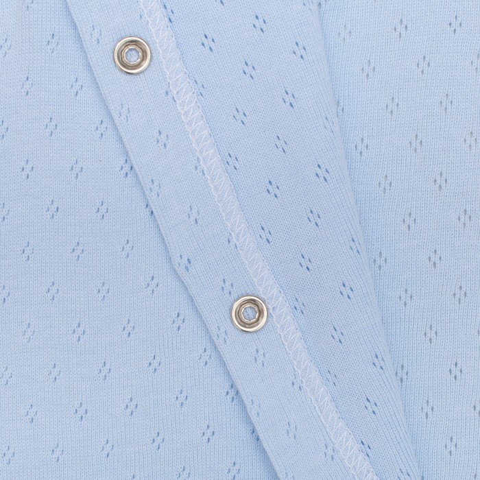 Комбинезон-мешок с капюшоном, рост 56 цвет голубой 03405-04_М