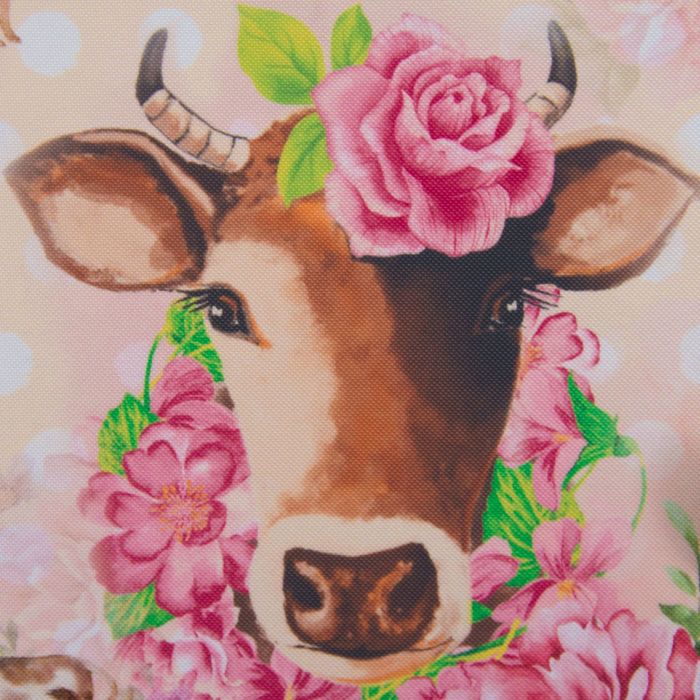 Салфетка на стол "Коровка" 30*40 см, 100% п/э, оксфорд 420 г/м4