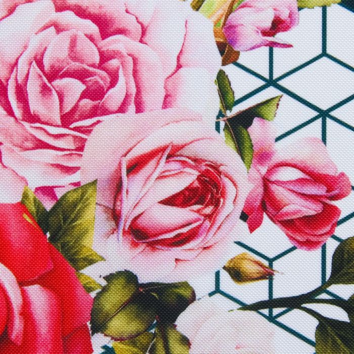 Салфетка на стол "Геометрия цветов" 30*40 см, 100% п/э, оксфорд 420 г/м2