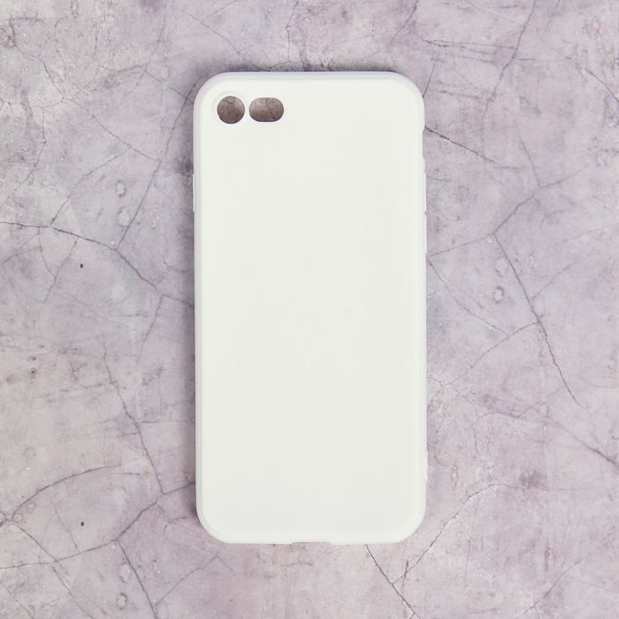 Чехол для iPhone 7, материал TPU, белый
